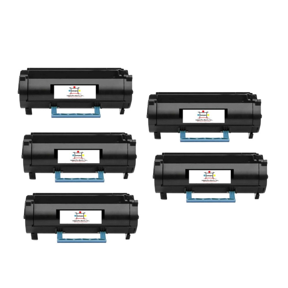 Compatible Toner Cartridge Replacement For DELL 593-BBYO (FR3HY) Black (3K YLD) 5-Pack