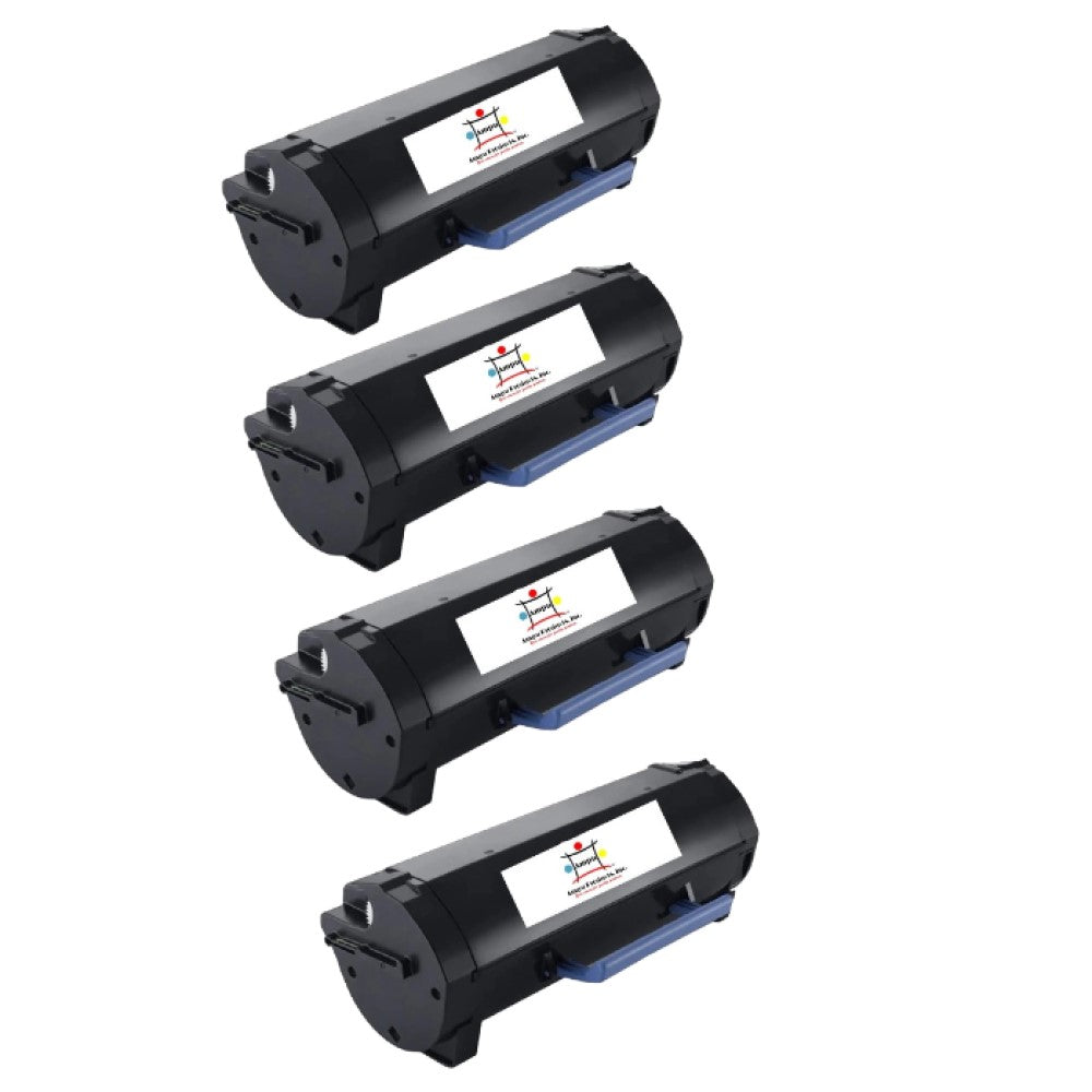 Compatible Toner Cartridge Replacement For DELL 593-BBYP (GGCTW) High Yield Black (8.5K YLD) 4-Pack