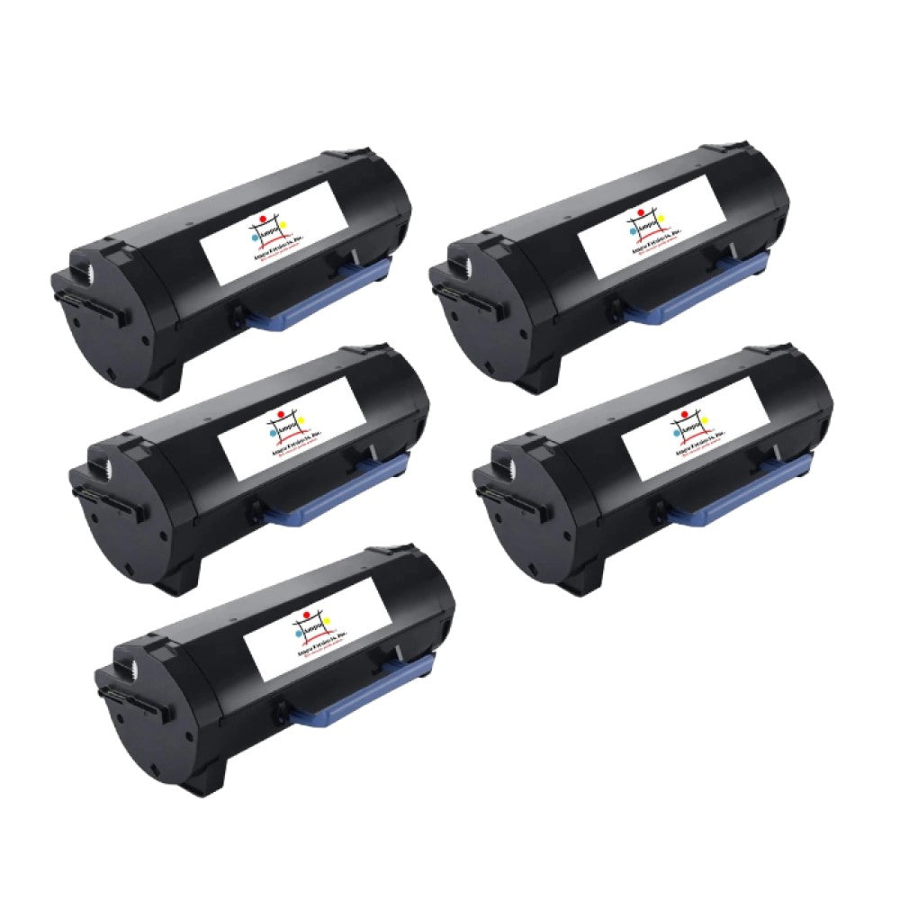 Compatible Toner Cartridge Replacement For DELL 593-BBYP (GGCTW) High Yield Black (8.5K YLD) 5-Pack