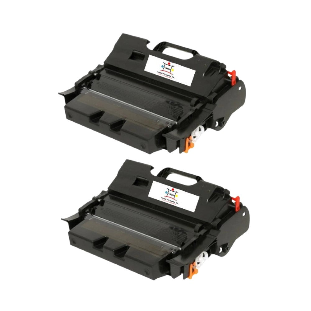Compatible Toner Cartridge Replacement For LEXMARK 64035HA (High Yield) Black (21K YLD) 2 Pack