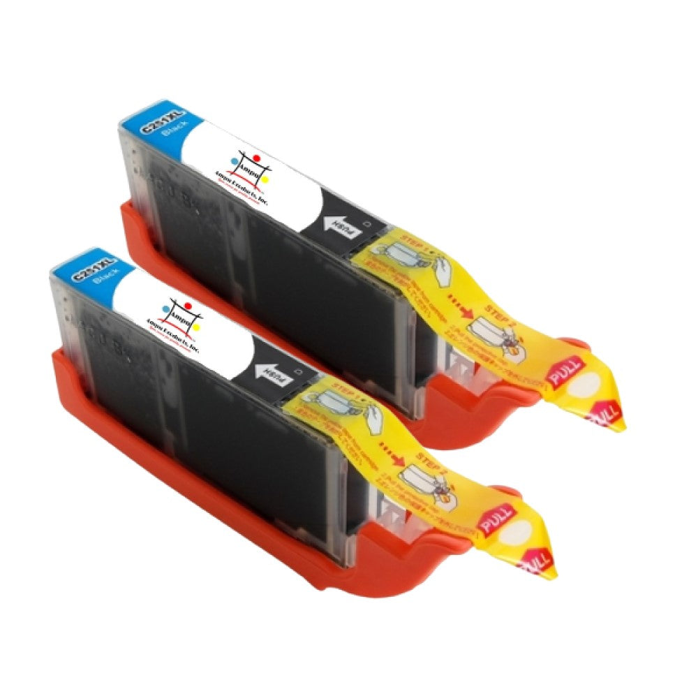 Compatible Ink Cartridge Replacement For CANON 6448B001AA (CLI-251XL) High Yield Black (660 YLD) 2-Pack