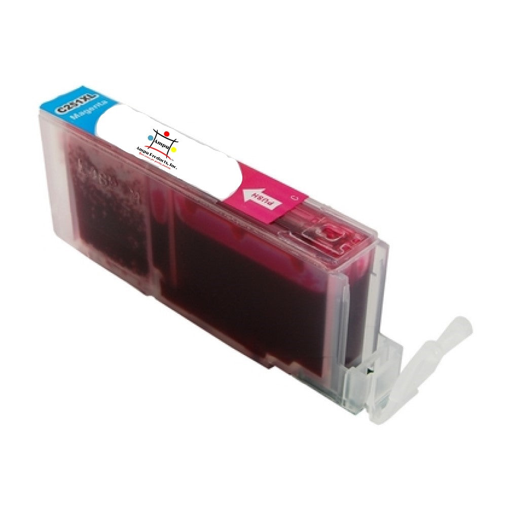 Compatible Ink Cartridge Replacement For CANON 6450B001AA (CLI-251XLM) Magenta (660 YLD)