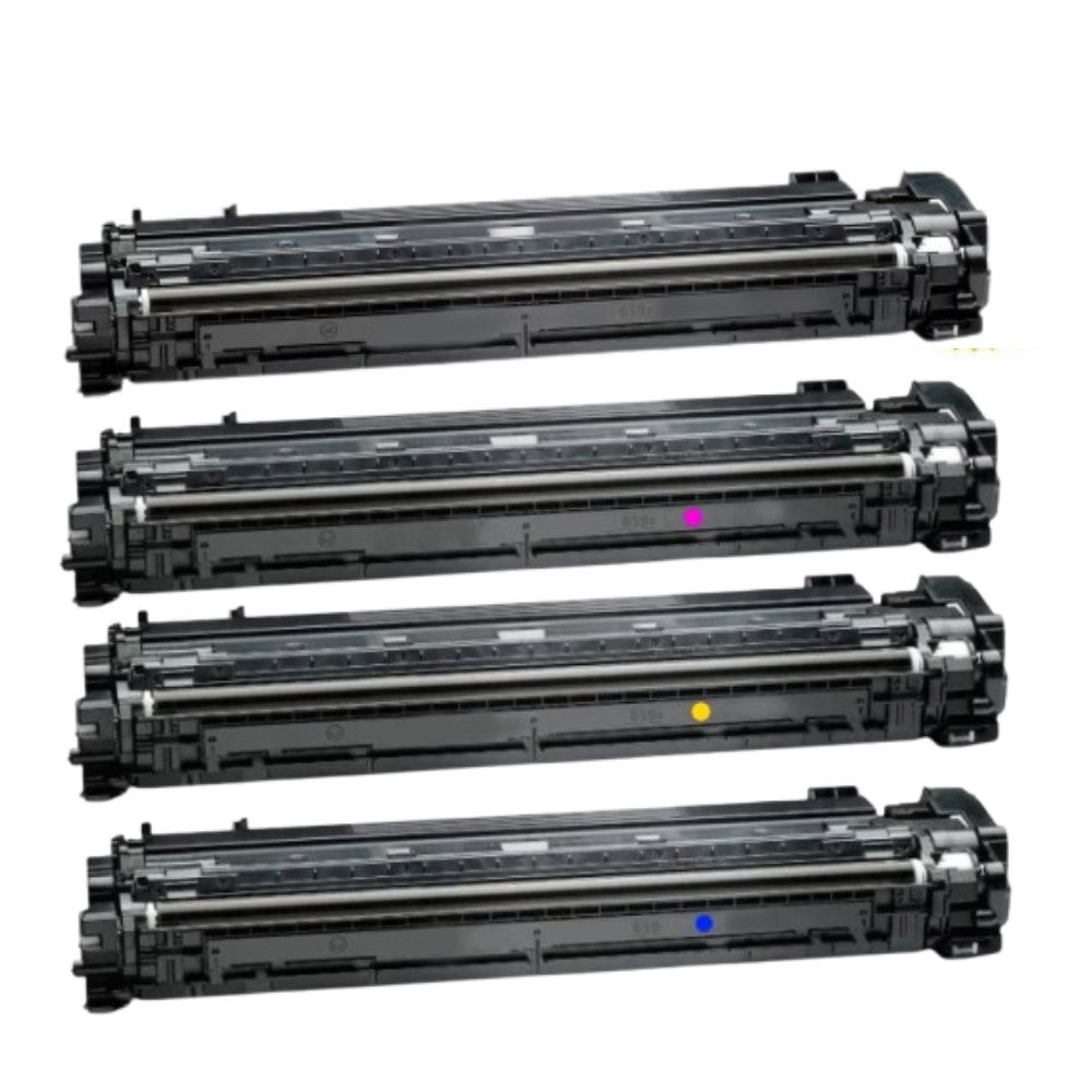 Compatible High Yield Black, Cyan, Yellow, Magenta Toner Ctg Replacement for HP W2010X, W2011X, W2012X, W2013X (659X) Compatible (4 Pack)