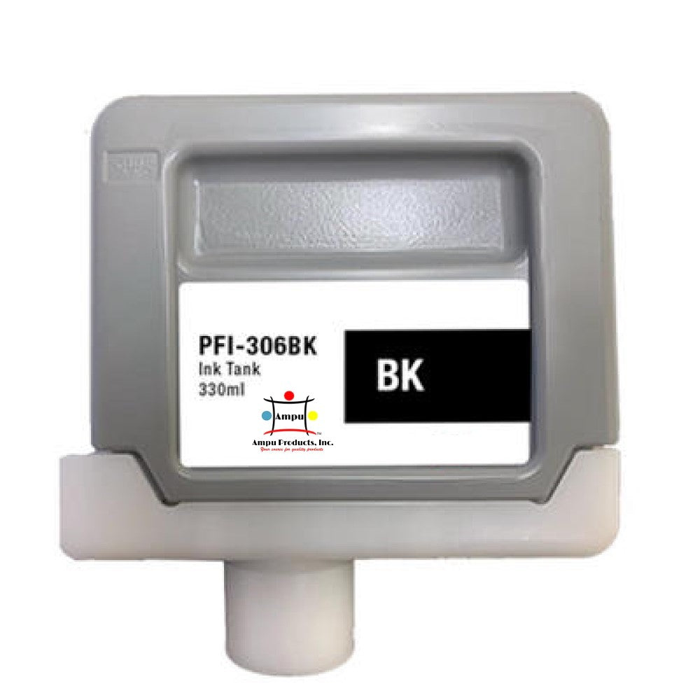 Compatible Ink Cartridge Replacement For CANON 6657B001 (PFI-306BK) Black (330ML)