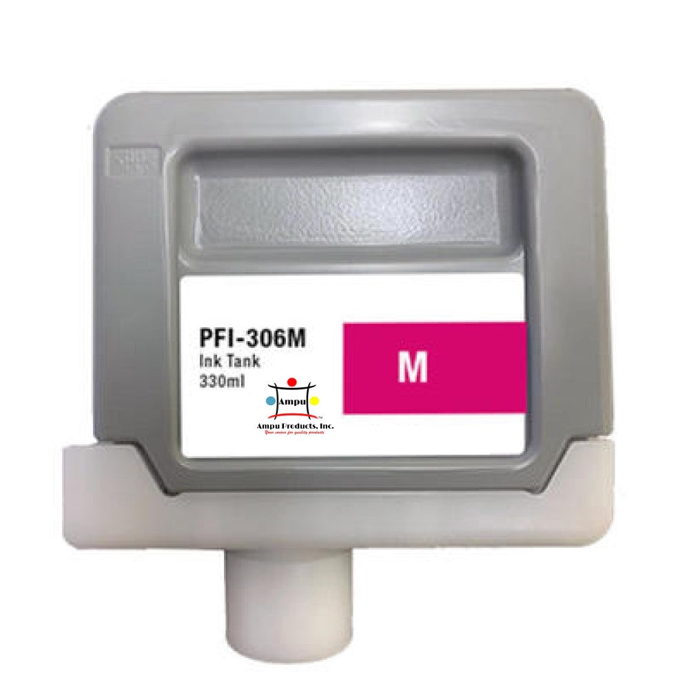 Compatible Ink Cartridge Replacement For CANON 6659B001 (PFI-306M) Magenta (330ML)