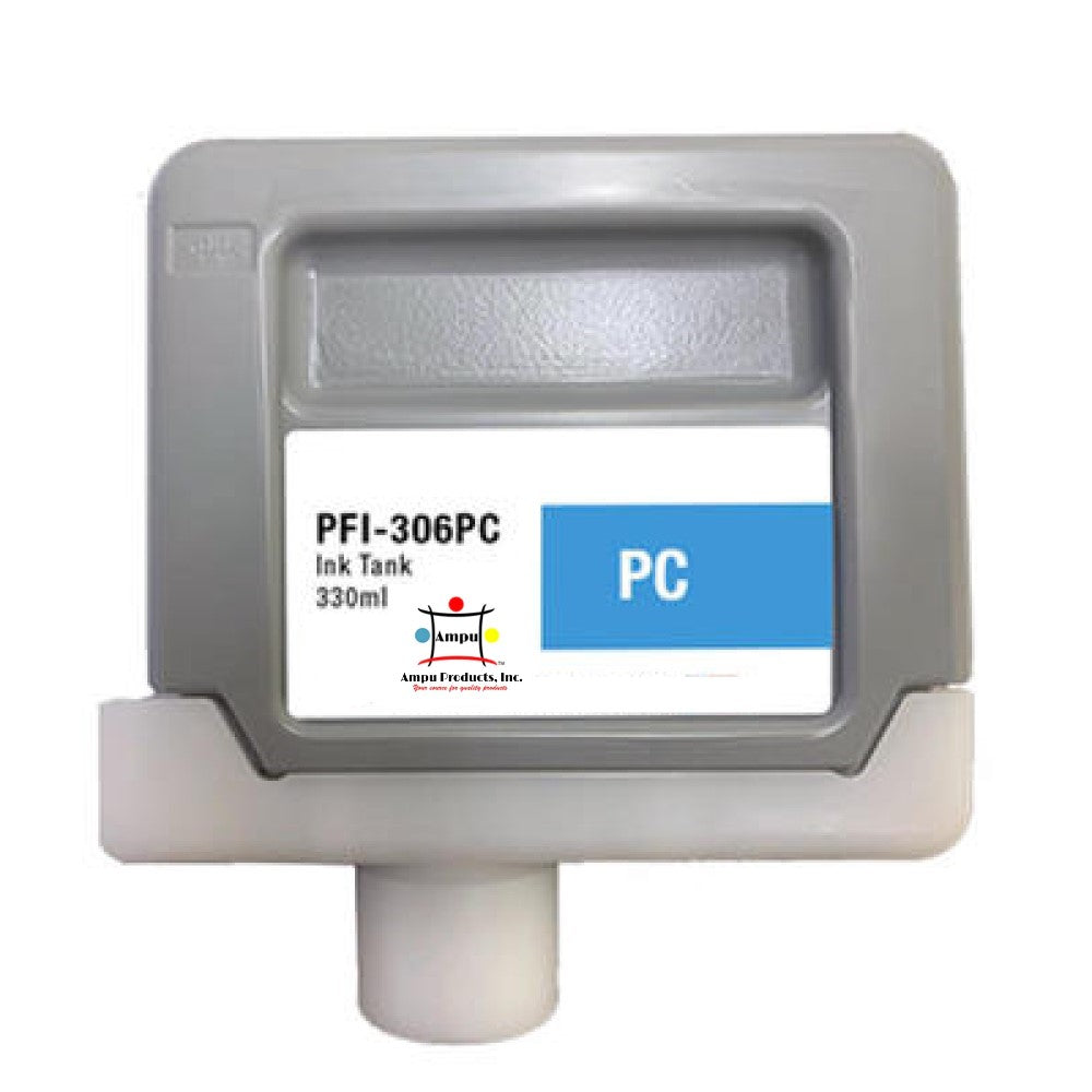 Compatible Ink Cartridge Replacement For CANON 6661B001 (PFI-306PC) Photo Cyan (330ML)