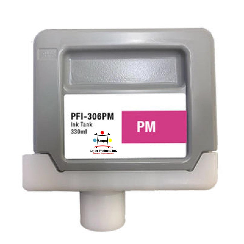 Compatible Ink Cartridge Replacement For CANON 6662B001 (PFI-306PM) Photo Magenta (330ML)