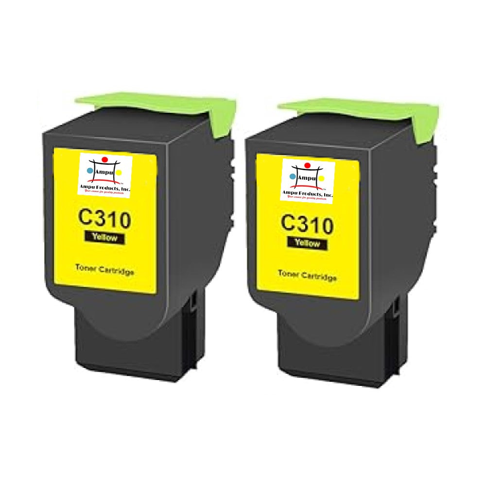 Compatible Toner Cartridge Replacement for Xerox 006R04359 (6R04359, C310) Yellow (2K YLD) 2-Pack