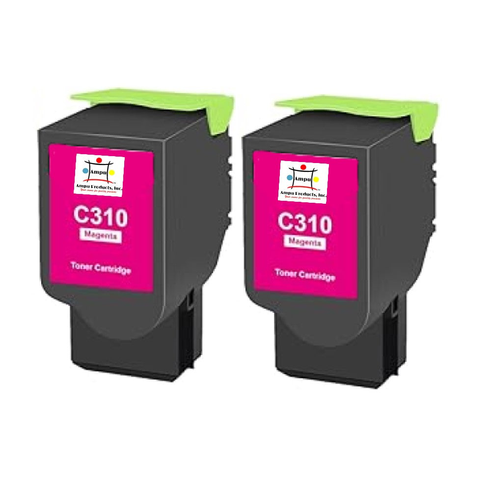 Compatible Toner Cartridge Replacement for Xerox 006R04358 (6R04358, C310) Magenta (2K YLD) 2-Pack