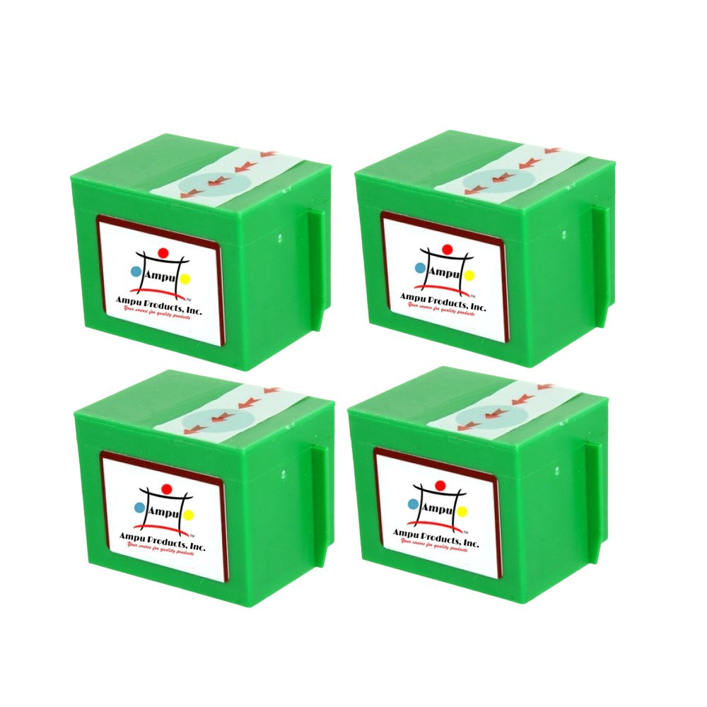 Compatible Postage Ink Cartridge Replacement For PITNEY BOWES 765-9 (Flourescent Red) 45ML (800 Impressions) 4-Pack