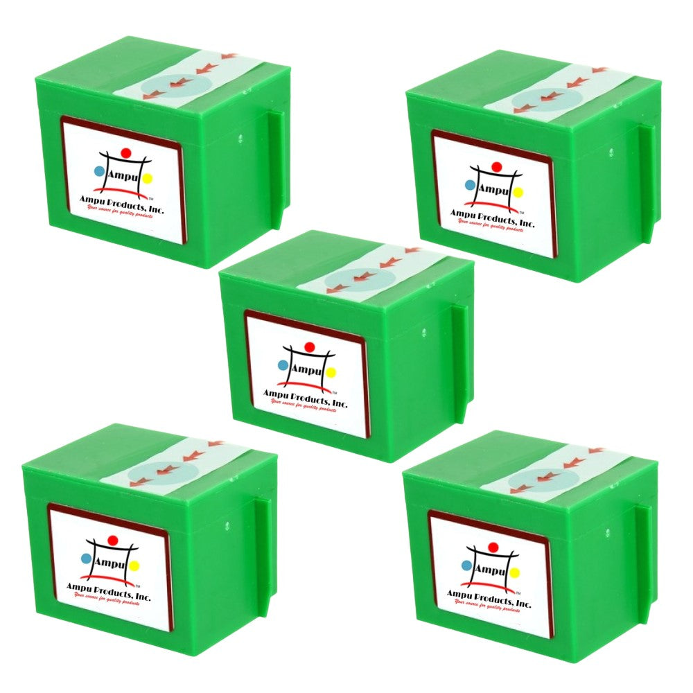 Compatible Postage Ink Cartridge Replacement For PITNEY BOWES 765-9 (Flourescent Red) 45ML (800 Impressions) 5-Pack