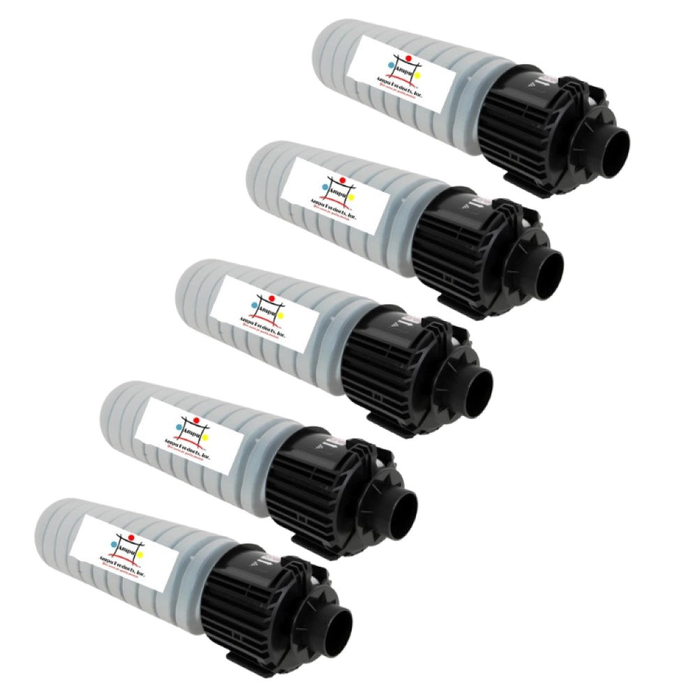 Compatible Toner Cartridge Replacement For Lanier 841993 (Ricoh) (Black) 37K YLD (5-Pack)