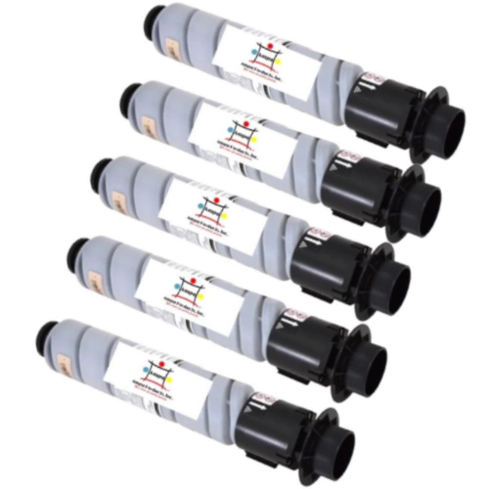 Compatible Toner Cartridge Replacement For Lanier 842141 (Black) 9K YLD (5-Pack)
