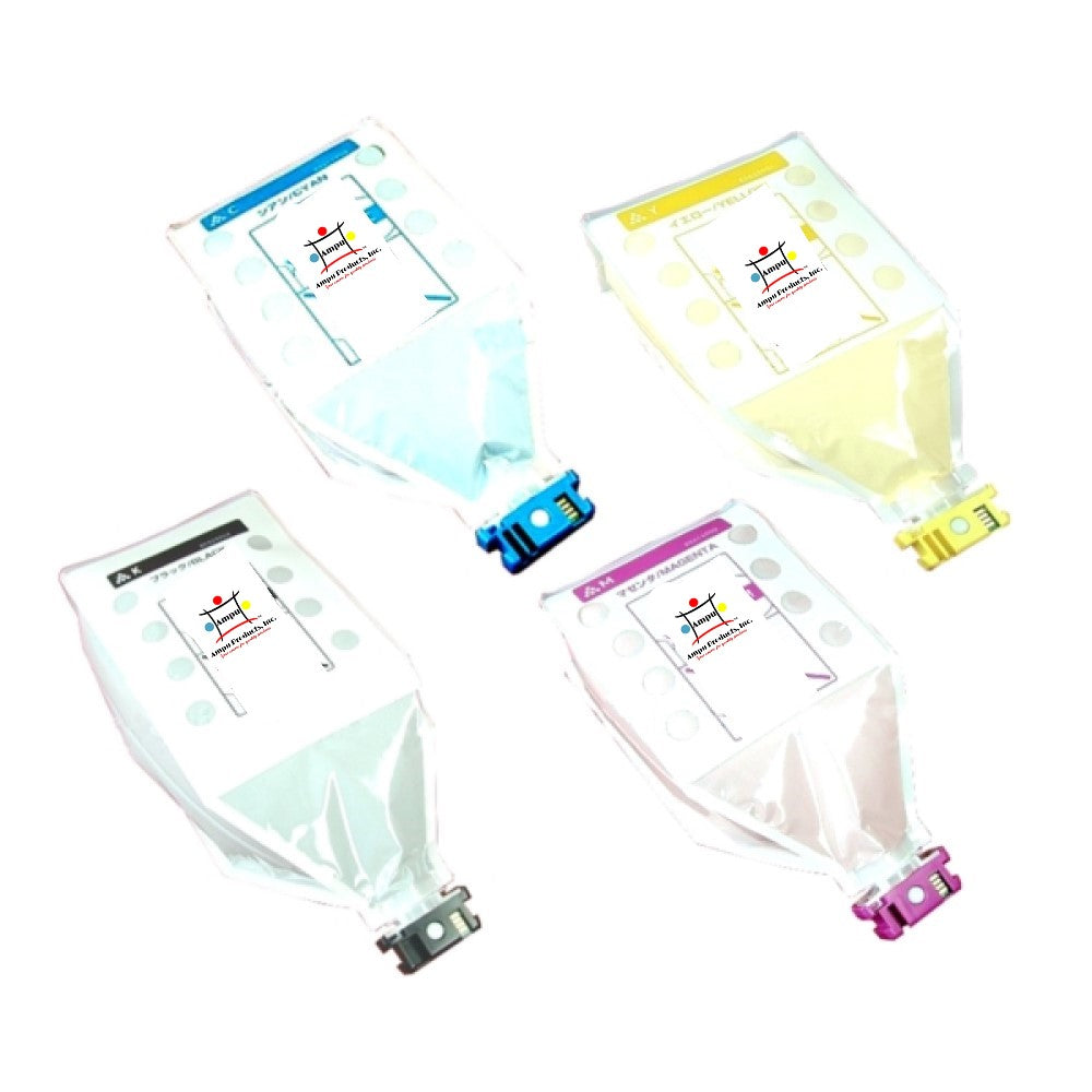 Compatible Toner Cartridge Replacement For Lanier 888368, 888371, 888370, 888369 (Black, Cyan, Magenta, Yellow) 36K YLD-Black, 17K YLD-Color (4-Pack)