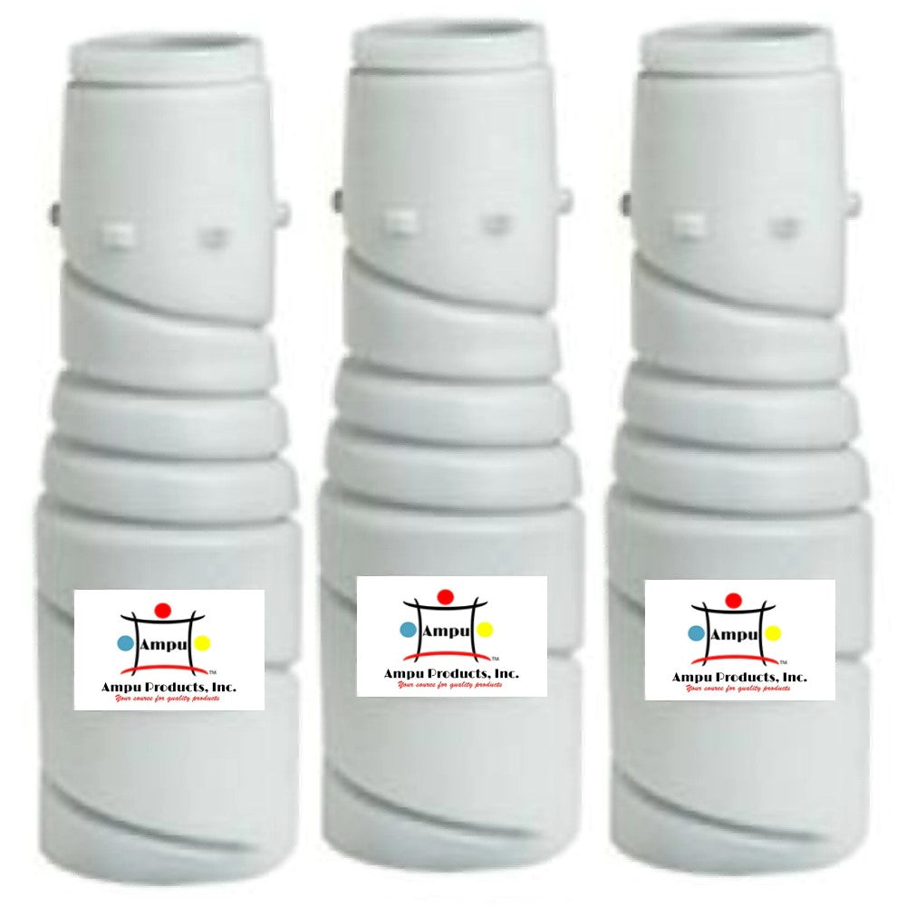 Compatible Toner Cartridge Replacement For KONICA MINOLTA 8936-602 (8936-402, TN114K) Black (23K YLD) 3-Pack