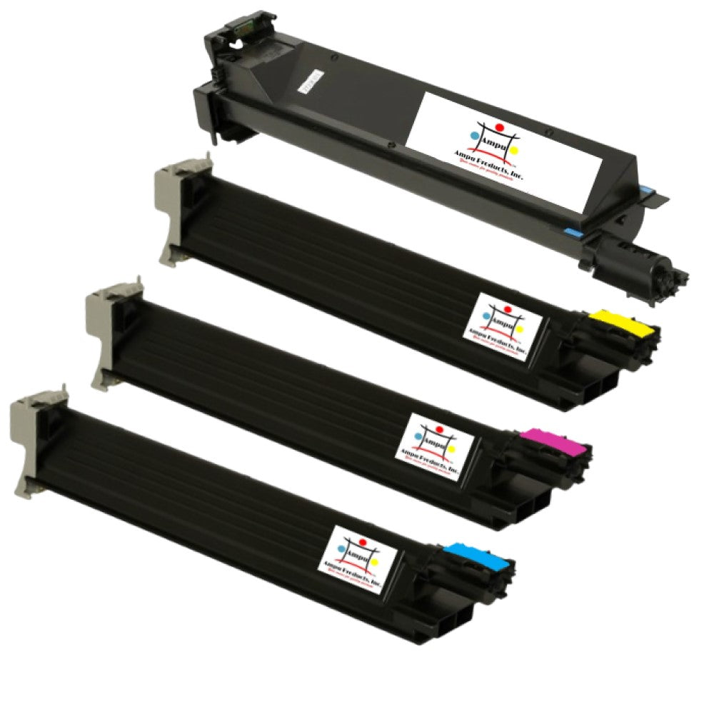 Compatible Toner Cartridge Replacement For KONICA MINOLTA 8938-701, 8938-702, 8938-703, 8938-704 (TN312K, TN312Y, TN312M, TN312C) Black, Cyan, Yellow, Magenta (20K YLD- Black, 12K YLD- Colors) 4-Pack