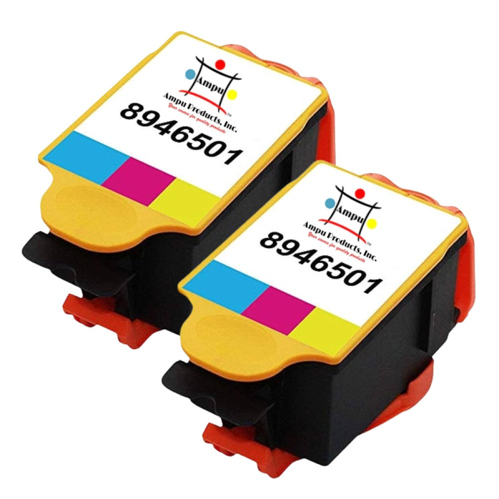 Compatible Ink Cartridge Replacement For Lexmark 8946501 (10C, Tri-Color) 425 YLD (2-Pack)