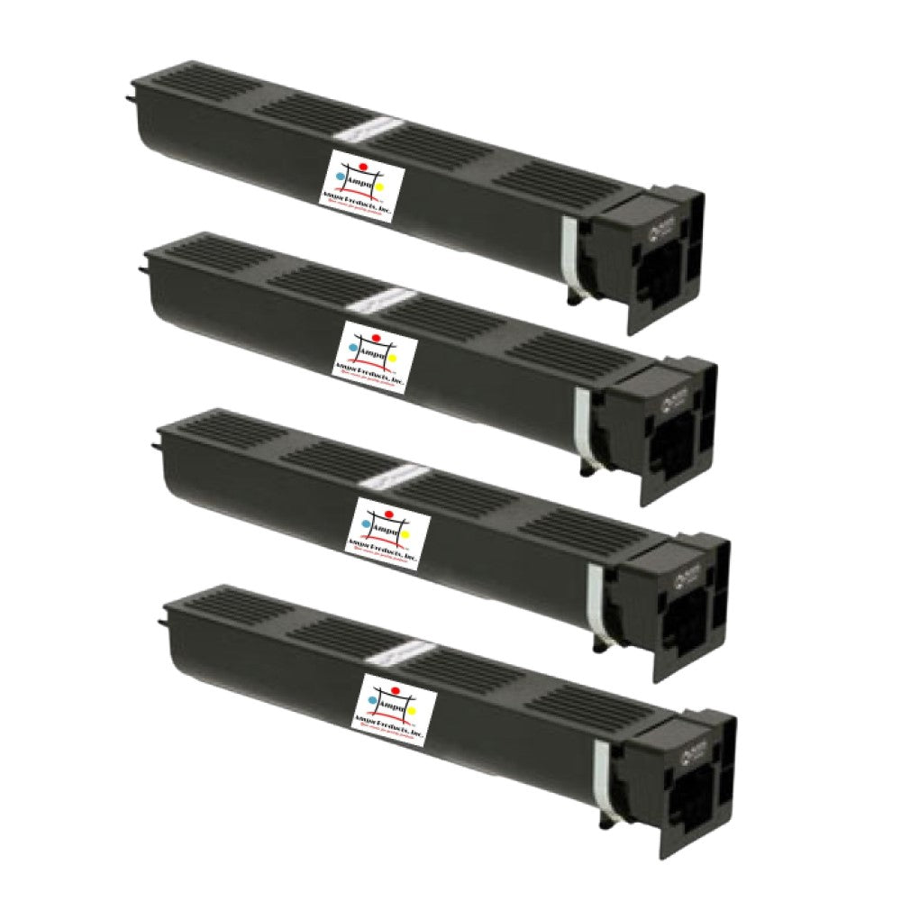 Compatible Toner Cartridge Replacement For KONICA MINOLTA A070131 (TN411K) Black (45K YLD) 4-Pack
