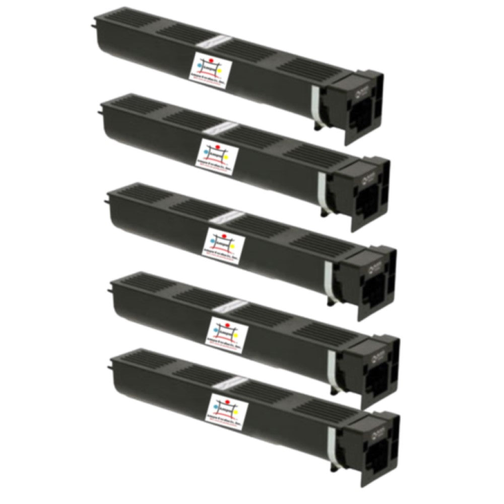 Compatible Toner Cartridge Replacement For KONICA MINOLTA A070131 (TN411K) Black (45K YLD) 5-Pack