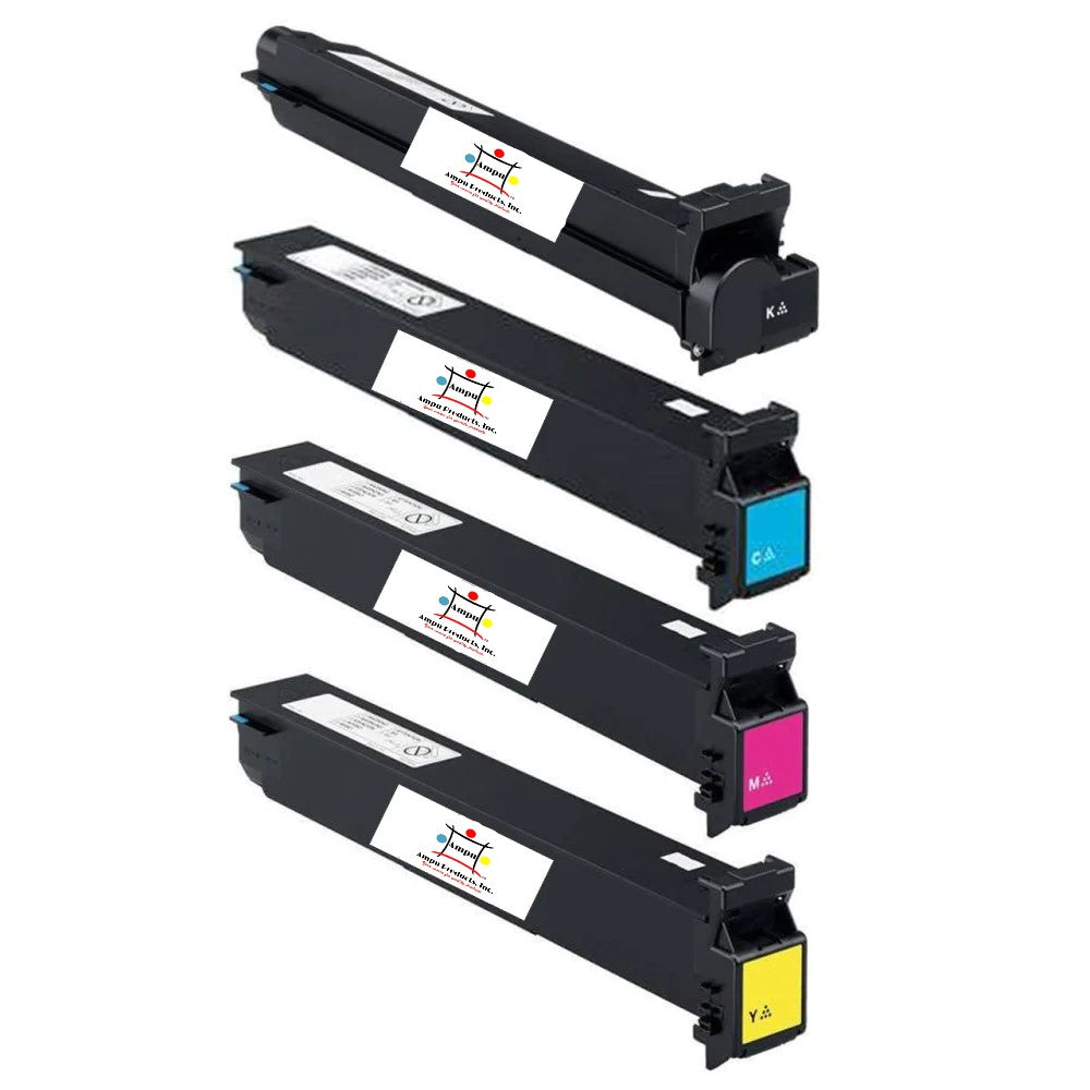 Compatible Toner Cartridge Replacement For KONICA MINOLTA A0D7131, A0D7231, A0D7331, A0D7431 (TN314K, TN314Y, TN314C, TN314M) Black, Cyan, Magenta, Yellow (26K YLD-Black, 20K YLD-Colors) 4-Pack