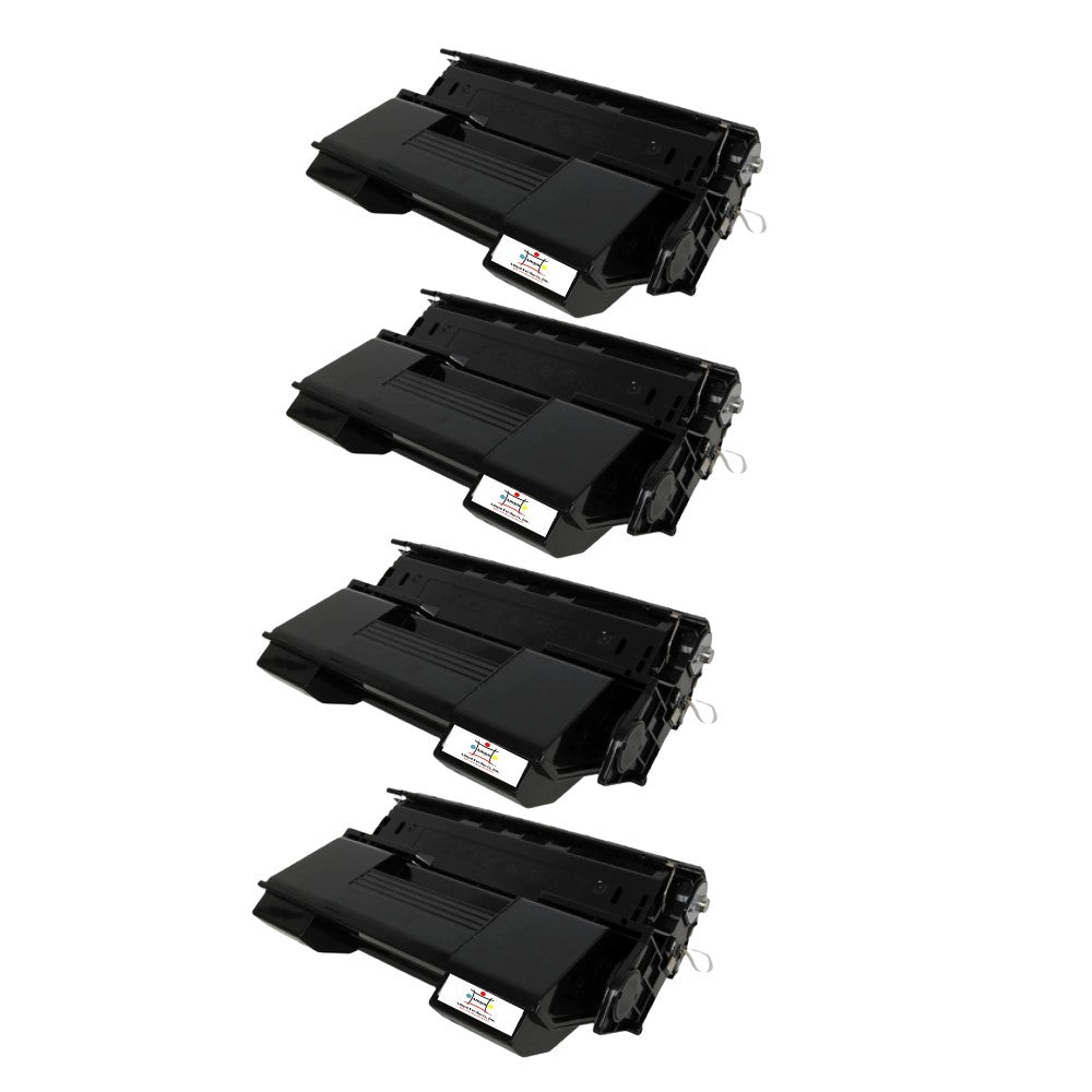 Compatible Toner Cartridge Replacement For Konica Minolta A0FP012 (Black) 19K YLD (4-Pack)