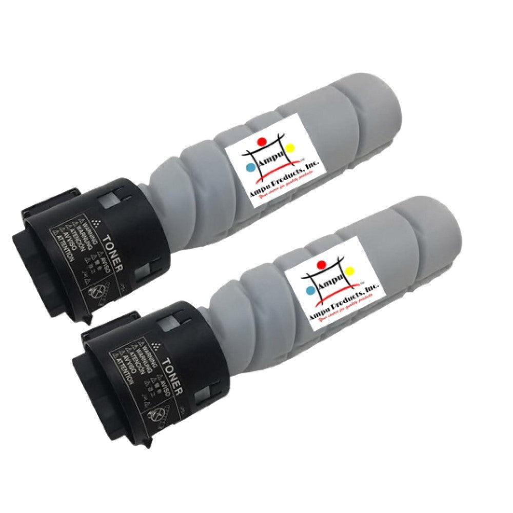 Compatible Toner Cartridge Replacement For Konica Minolta A1UC050 (A1UC080, TN116K) Black (5K YLD) 2-Pack