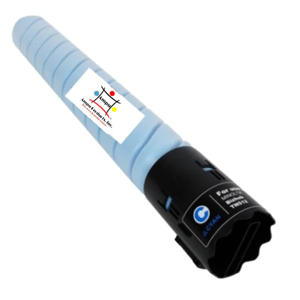 Compatible Toner Cartridge Replacement For KONICA MINOLTA TN324C (A8DA430, A33K432, A9E8430, TN512C, TN-512C, TS-5580C) Cyan (26K YLD)