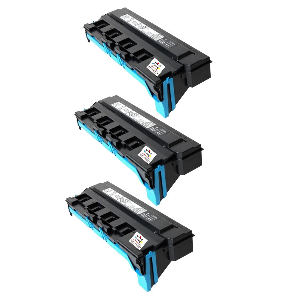 Compatible Toner Cartridge Replacement For KONICA MINOLTA A4NNWY1 (A4NNWY3, WX-103) Waste Toner (40K YLD) 3-Pack