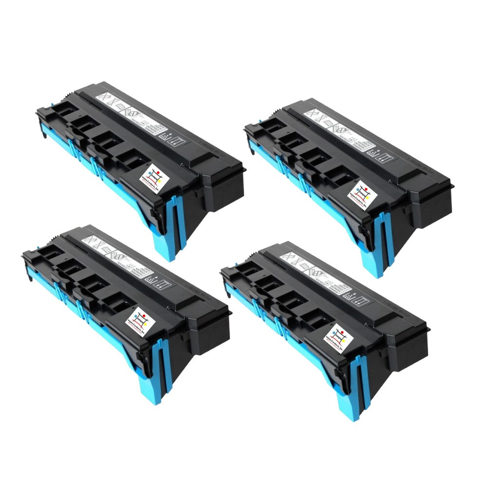Compatible Toner Cartridge Replacement For KONICA MINOLTA A4NNWY1 (A4NNWY3, WX-103) Waste Toner (40K YLD) 4-Pack