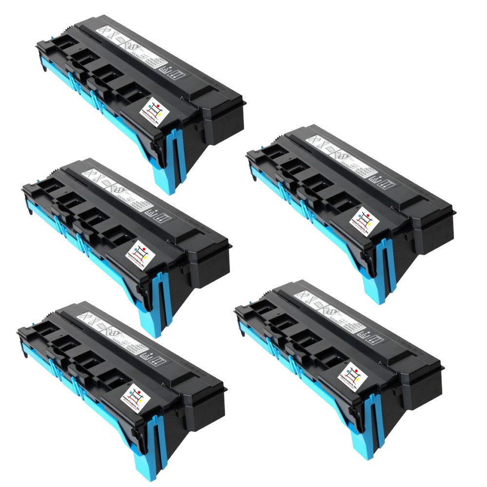 Compatible Toner Cartridge Replacement For KONICA MINOLTA A4NNWY1 (A4NNWY3, WX-103) Waste Toner (40K YLD) 5-Pack