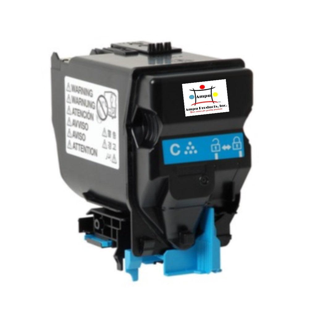 Compatible Toner Cartridge Replacement For KONICA MINOLTA A5X0430 (A95W430, TNP48C) Cyan (10K YLD)