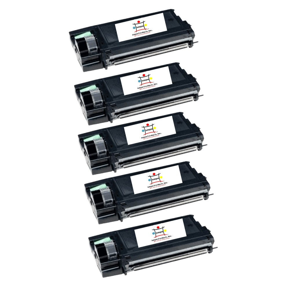 Compatible Toner Cartridge Replacement For SHARP AL204TD (AL-204TD) Black (6K YLD) 5-Pack