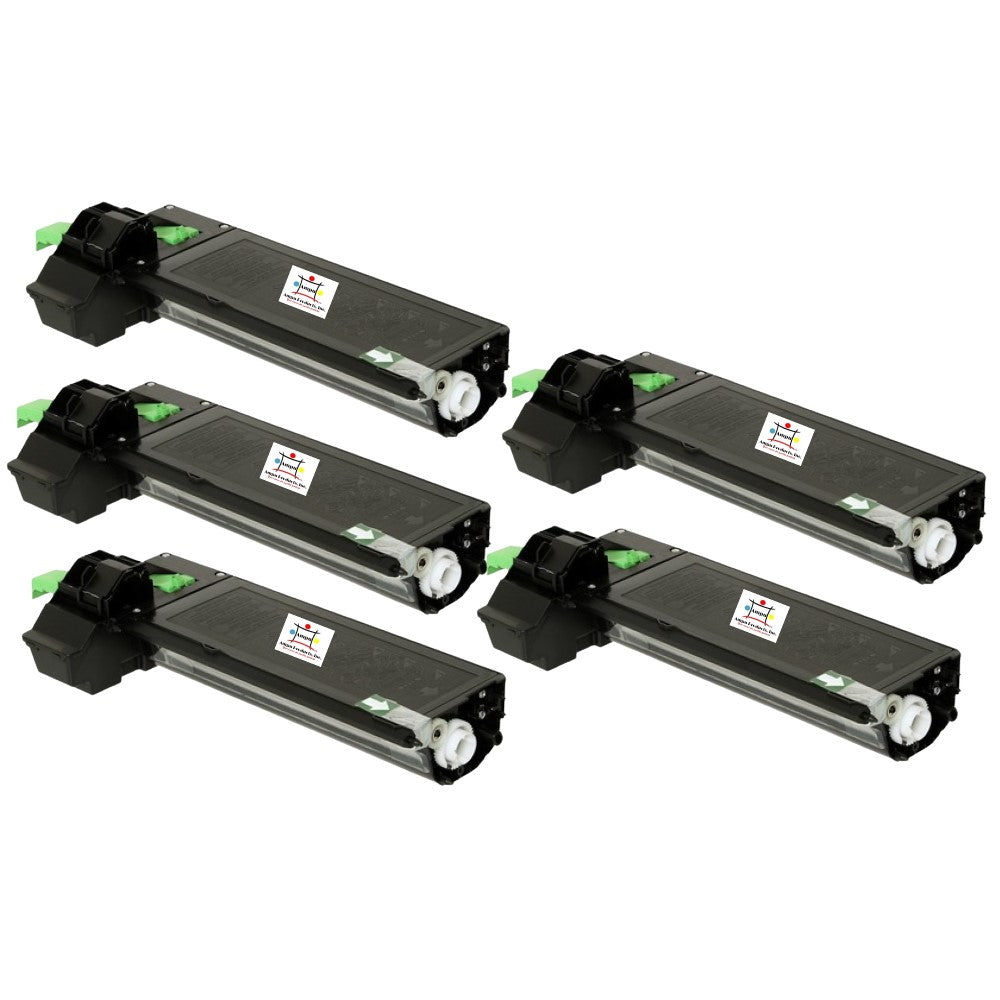 Compatible Toner Cartridge Replacement For SHARP AR152NT (AR-152NT) Black (8K YLD) 5-Pack