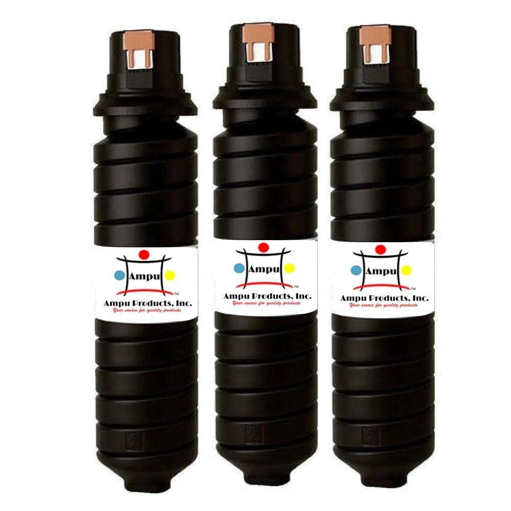 Compatible Toner Cartridge Replacement For SHARP AR-810NT (AR810NT) Black (60.1K YLD) 3-Pack