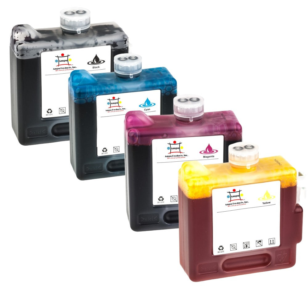 Compatible Ink Cartridge Replacement For CANON 8368A001, 8369A001, 8370A001, 8367A001 (BCI-1421C, M, Y, BK) Cyan, Magenta, Yellow, Black (330 ML) 4-Pack