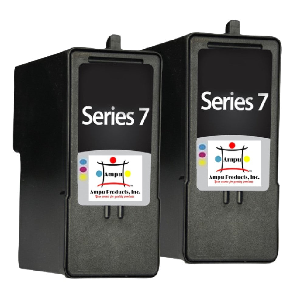 Compatible Ink Cartridge Replacement For DELL DH829/CH884 (Tri-Color) 515 Pages (2-Pack)