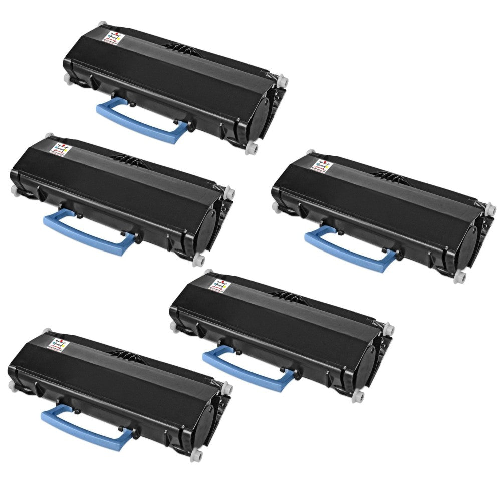 Compatible Toner Cartridge Replacement For Lexmark E250A11A (Black) 3.5K YLD (5-Pack)