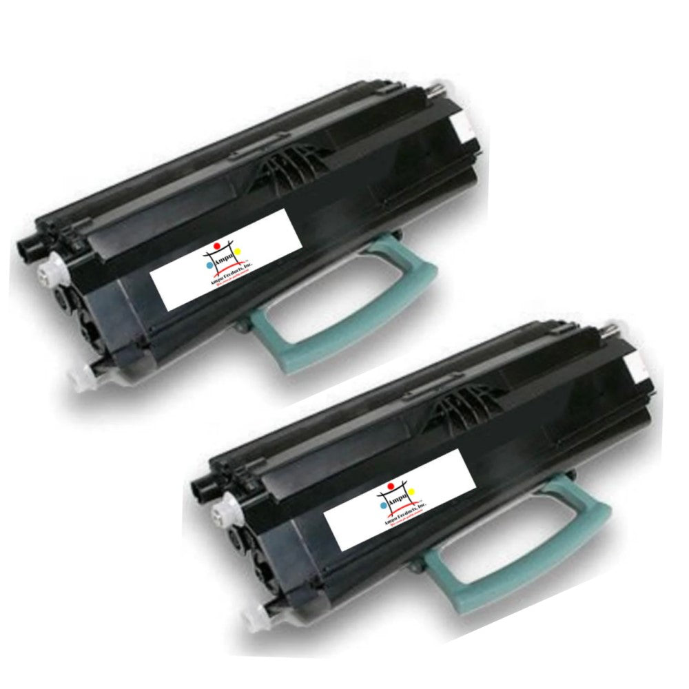 Compatible Toner Cartridge Replacement For LEXMARK E250A21A (Black) 3.5K YLD (2-Pack)