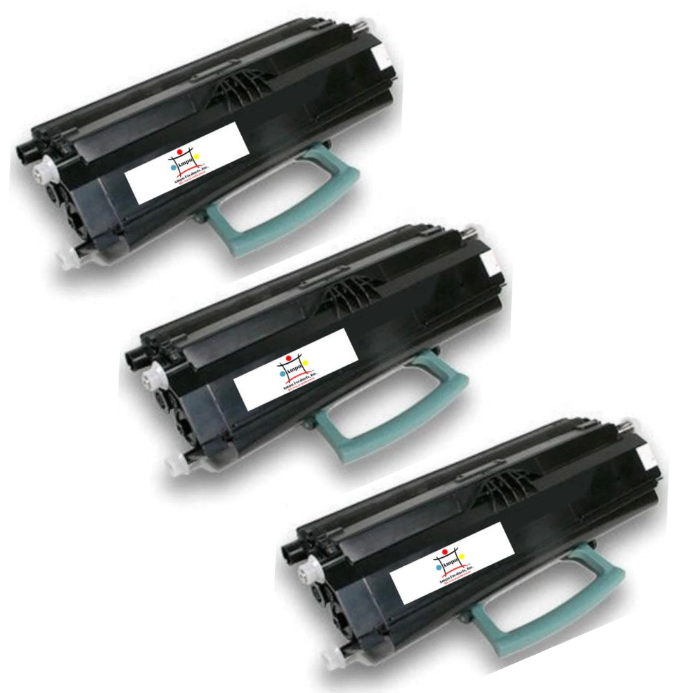 Compatible Toner Cartridge Replacement For LEXMARK E250A21A (Black) 3.5K YLD (3-Pack)