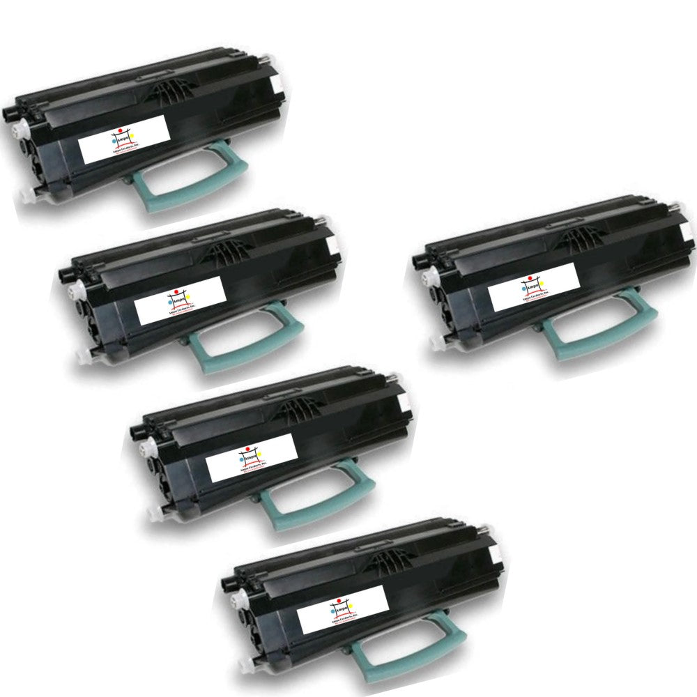 Compatible Toner Cartridge Replacement For LEXMARK E250A21A (Black) 3.5K YLD (5-Pack)