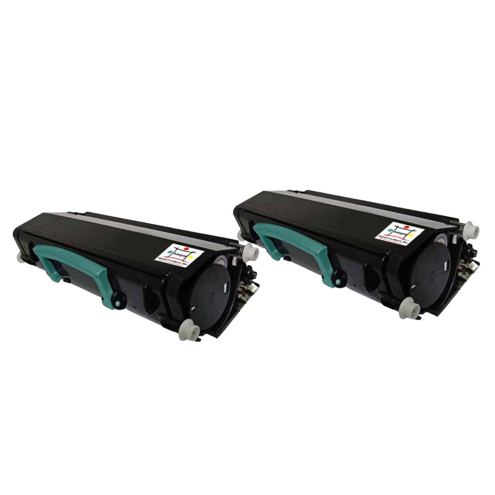 Compatible Toner Cartridge Replacement For Lexmark E260A21A (Black) 3.5K YLD (2-Pack)