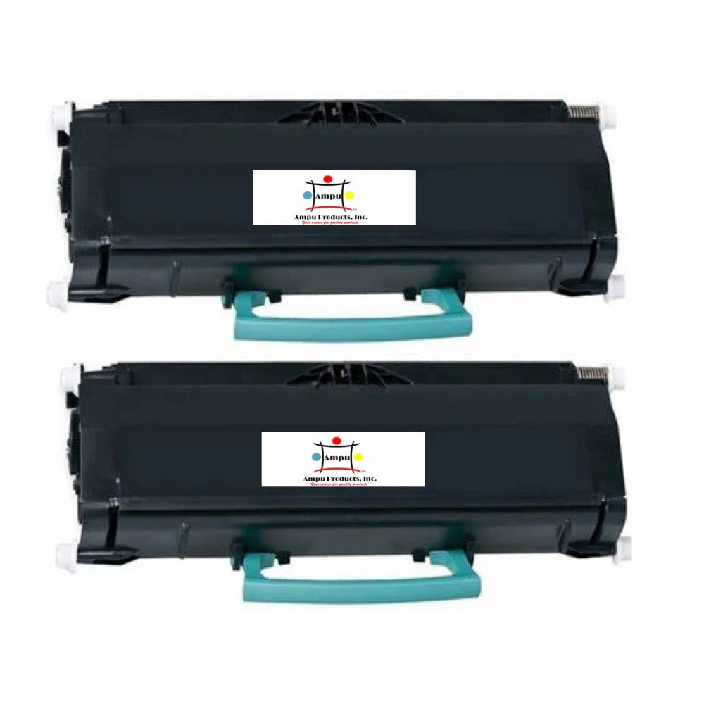 Compatible Toner Cartridge Replacement For LEXMARK E360H21A (High Yield Black) 9K YLD (2-Pack)