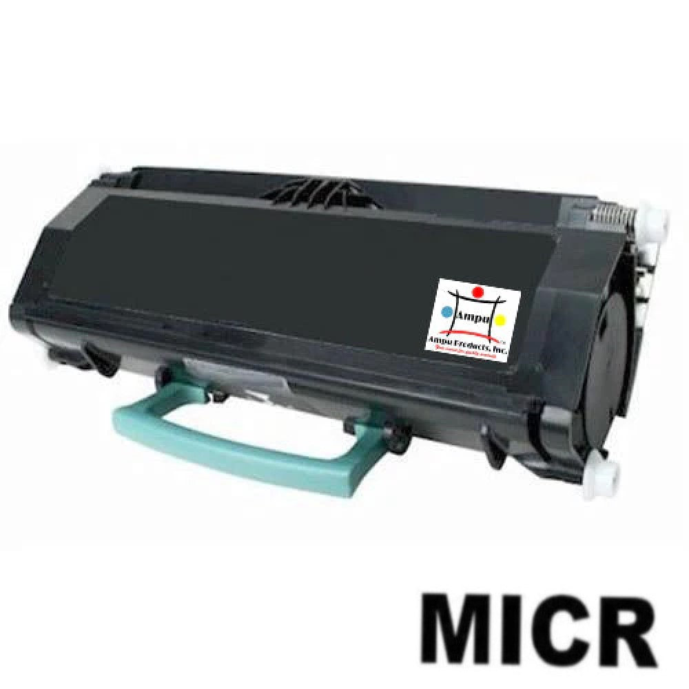 Compatible Toner Cartridge Replacement For Lexmark E460X21A (Black) 15K YLD (W/MICR)