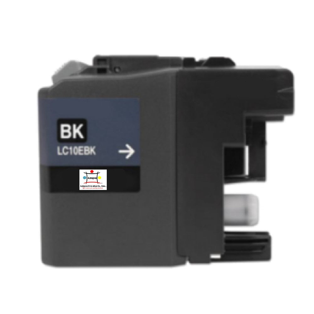 Compatible Ink Cartridge Replacement For BROTHER LC10EBK (LC-10EBK) Black (2.4K YLD)