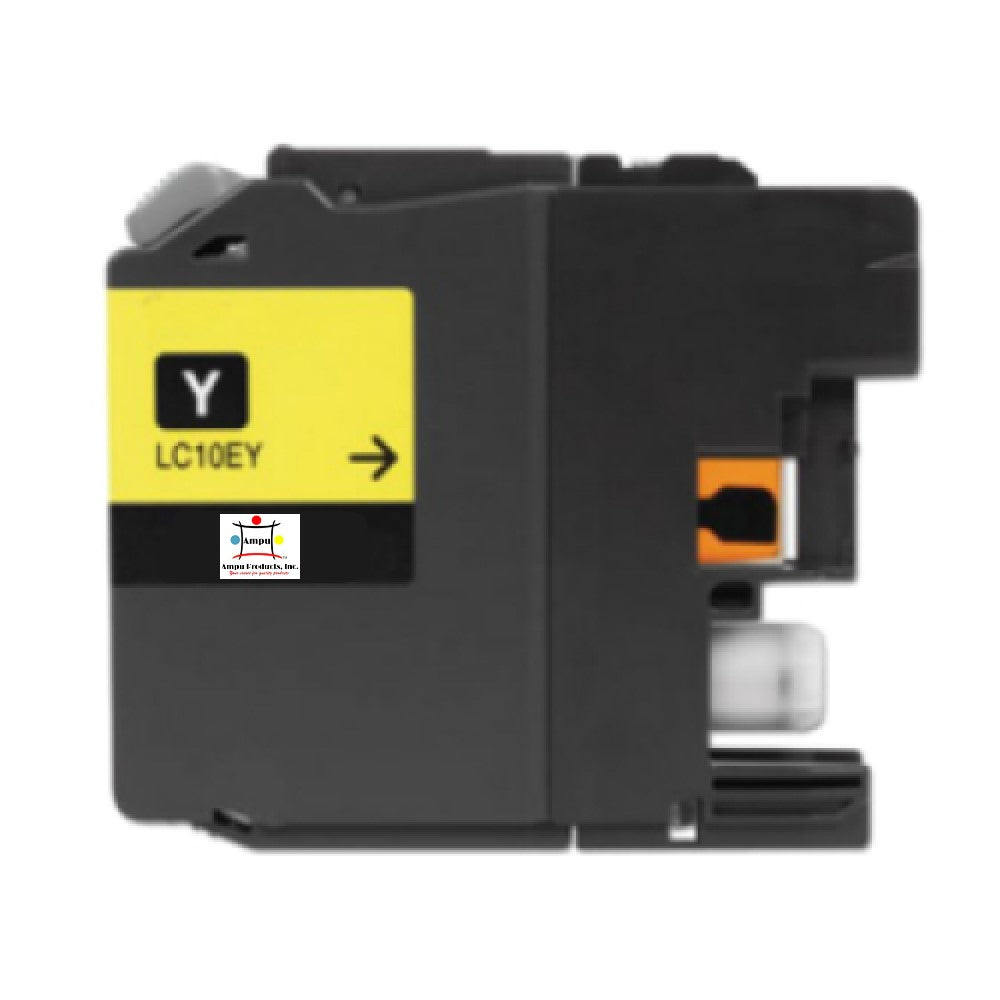 Compatible Ink Cartridge Replacement For BROTHER LC10EY (LC-10EY) Yellow (1.2K YLD)