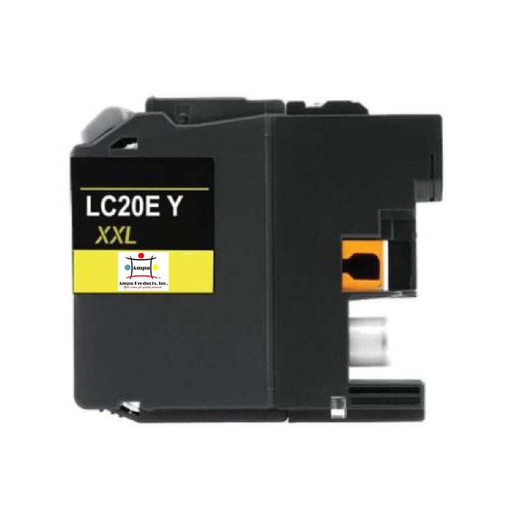 Compatible Ink Cartridge Replacement For BROTHER LC20EY (LC-20EY) Yellow (1.2K YLD)