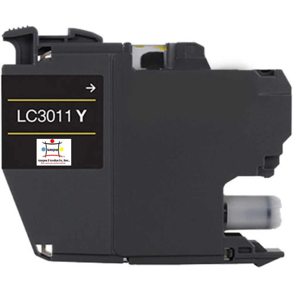 Compatible Ink Cartridge Replacement For BROTHER LC3011Y (LC-3011Y) Yellow (200 YLD)