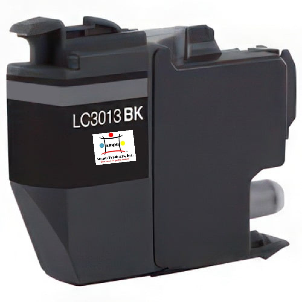 Compatible Ink Cartridge Replacement For BROTHER LC3013BK (LC-3013BK XL) Black (400 YLD)