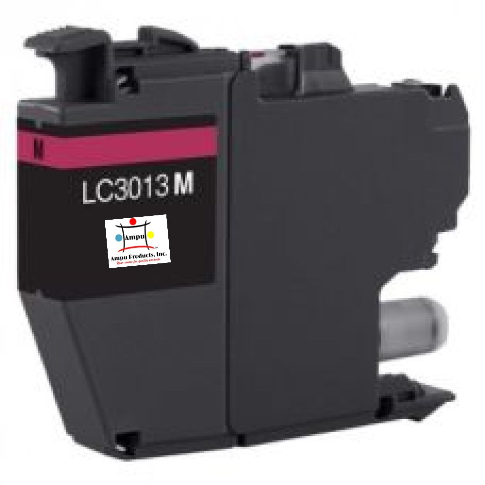 Compatible Ink Cartridge Replacement For BROTHER LC3013M (LC-3013M XL) Magenta (400 YLD)