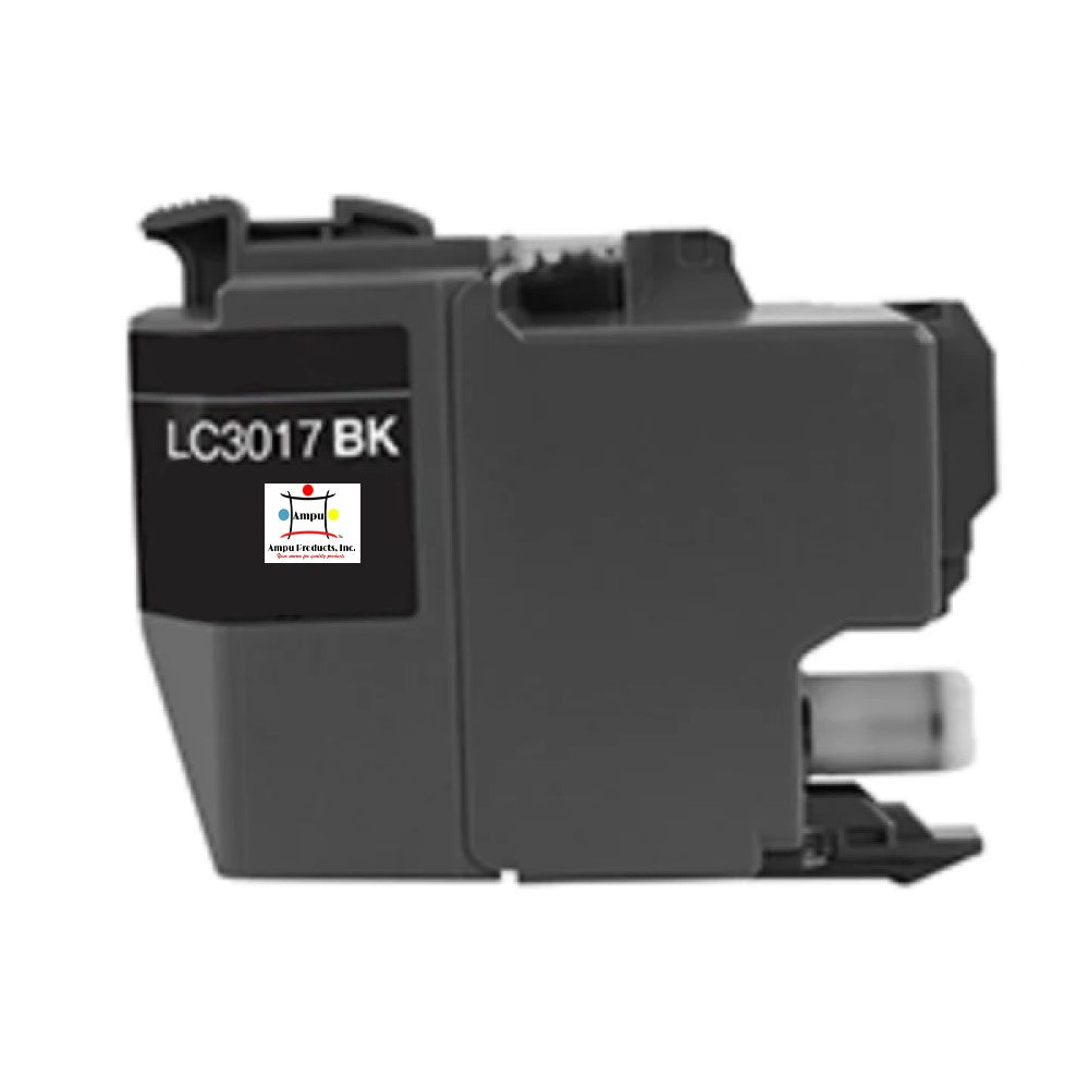 Compatible Ink Cartridge Replacement For BROTHER LC-3017BK (LC3017BK) Black (550 YLD)